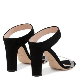 Guiseppe Zanotti clear strap heels
